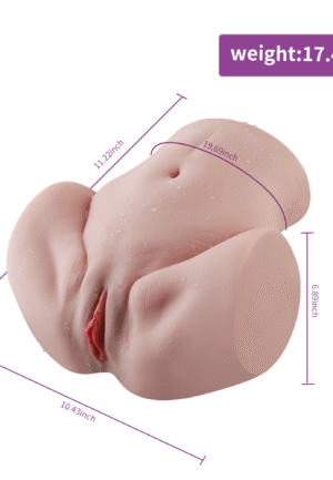 Quijoy direct sales 19.6 pounds half size Ruby butt adult toy