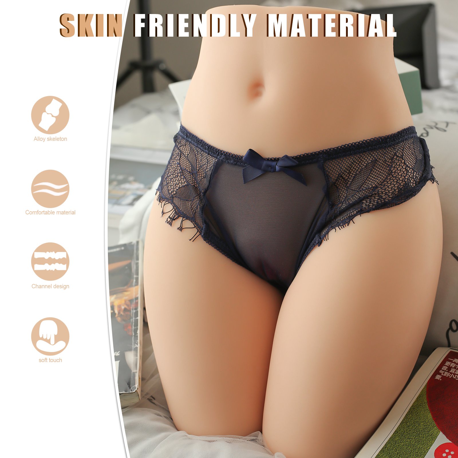 Quijoy Direct Sales 15 lb Half Size An Bei Bei Adult Doll - Image 5
