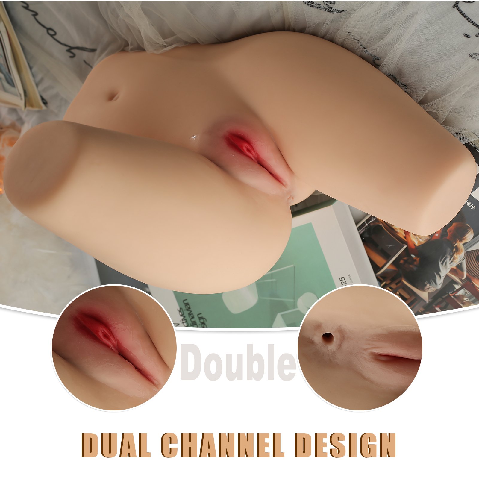 Quijoy Direct Sales 15 lb Half Size An Bei Bei Adult Doll - Image 6