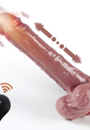 Quijoy direct sales Harriet telescopic penis, 20.5 cm long