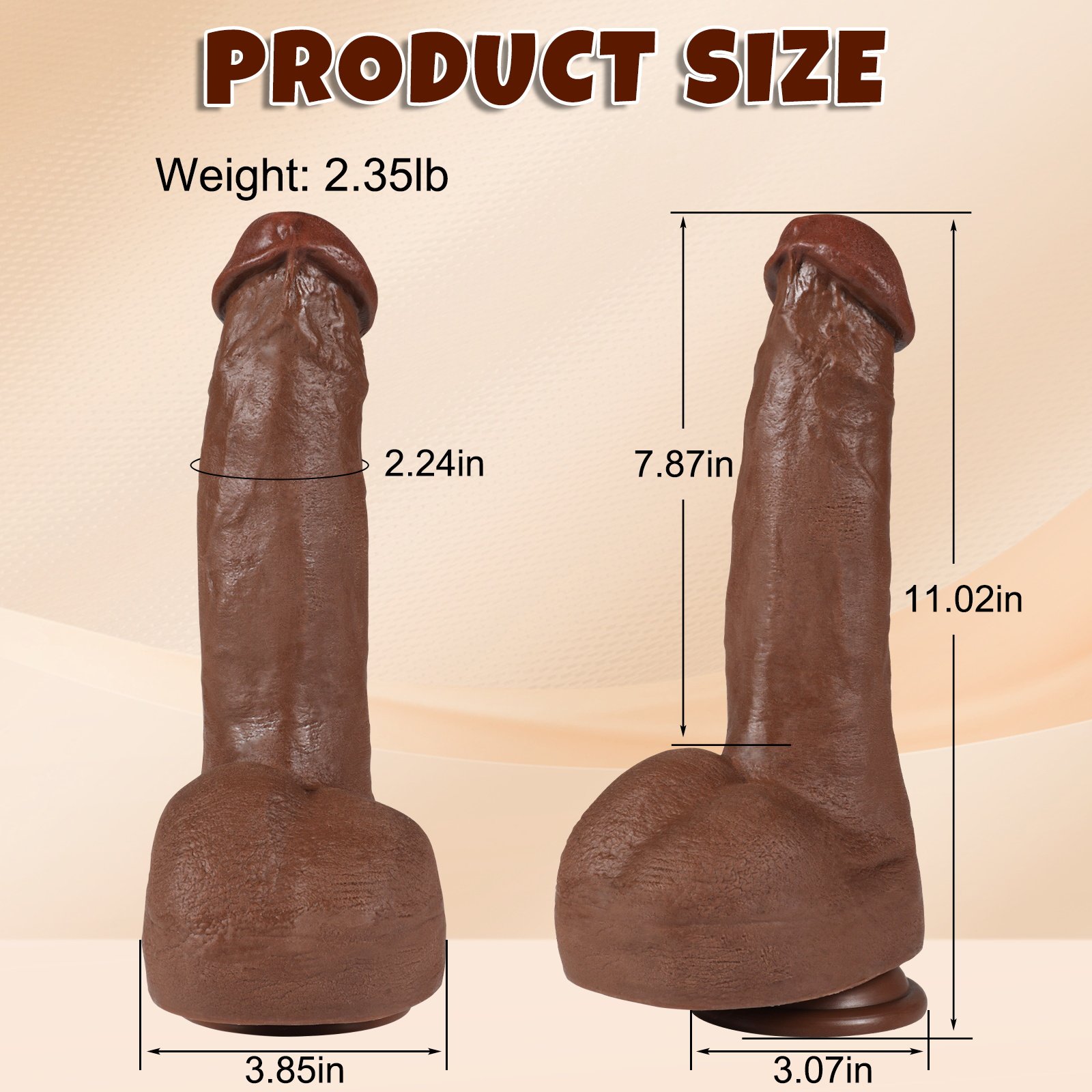 Quijoy direct sales Steve penis, 28 cm long - Image 4