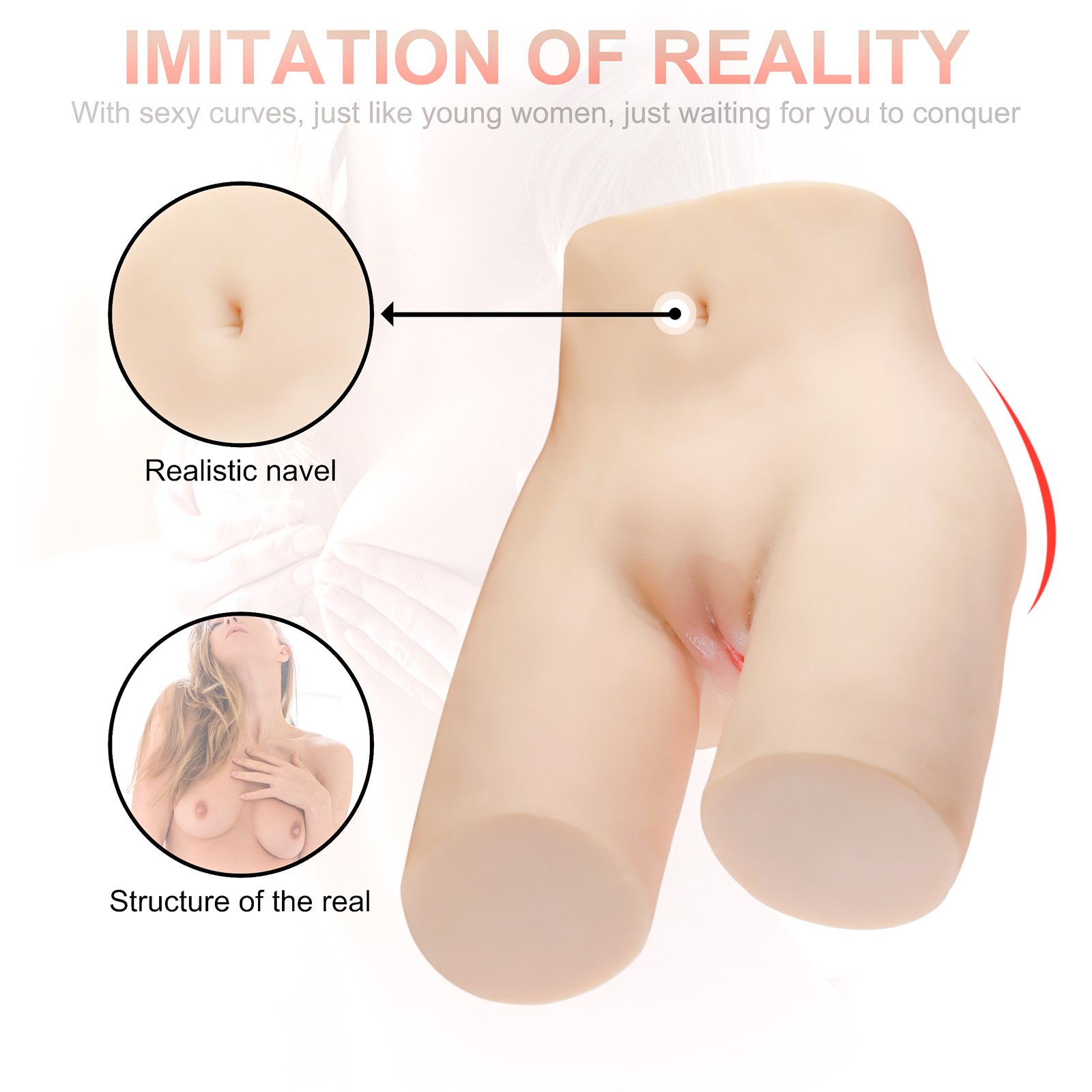 Quijoy direct sales 24 lb half size Yu Xianxian adult doll - Image 5