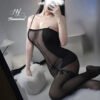 Sexy Underwear Stockings Onesie Hand-Tearing Temptation Transparent Teasing Sex Fun Suit Perspective Passion Uniform Sexy Woman - No. 40
